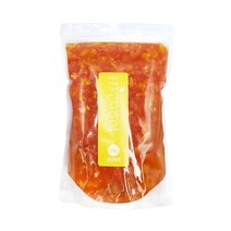 [당일발송] 담아요 수제 오렌지자몽청 2kg 카페 대용량 납품 오렌지 자몽 수제청 오렌지자몽에이드, 1개