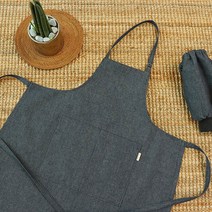 초등학생 데님 미술 방과후 준비물 남녀공용 앞치마 팔토시세트