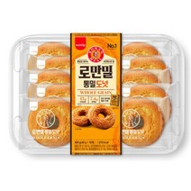 삼립 학교 학원 회사 아침 야식 로만밀 로만밀 도넛 2박스 빵 도넛 만쥬 브레드 간식, 12세트