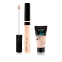 메이블린 핏미 컨실러 7ml + 미니 파운데이션 5ml 세트, 15 페어(컨실러), 랜덤발송(파운데이션), 3세트