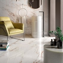 코토세라 샴페인화이트 대리석 유광 이태리 600X1200 벽 바닥 타일, 샴페인 화이트