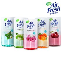 에어후레쉬 크리스탈워터 소취제 400ml 허브 / 애플 / 부케 / 오렌지 / 블랙체리, NEW프렌치부케x1개