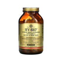솔가 Hy-Bio 시트러스 바이오플라노이드 비타민 C 루틴 로즈 힙 250정 Citrus Bioflavonoids VitaminC Rutin Rose Hips