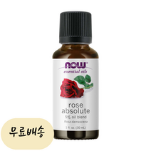 나우 푸드 에센셜 오일 로즈 앱솔루트 30 ml, 1개, 30ml