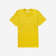 [New Best] 슈프림 토날 박스 로고 티셔츠 옐로우 - 23SS Supreme Tonal Box Logo T-Shirt Yellow 386944