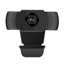 휴대용 미니 웹캠 PC 카메라 마이크 디지털로 편리한 라이브 방송, [01] Black