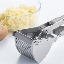 미니밥솥 감자 매셔 라이저 주방 요리 도구 스테인레스 스틸 압력 진흙 퓌레 야채 과일 프레스 메이커 마, 한개옵션0