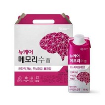 웰라이프 영양보충 대상웰라이프 뉴케어 메모리수 160ml (20팩) 고단백 간식 노인식 영양균형식 체중조절, 4set