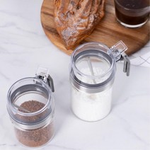 원터치양념통 후추보관 시나몬 소금 스프 고추가루 경양식 분말용기 조미료, 450ml