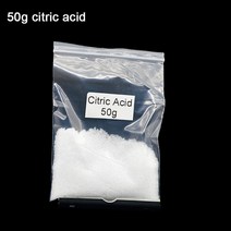 이탄발생기 수족관 CO2 반응기 구연산 베이킹 소다 분말 어항 식물 DIY 시스템 키트 가정 청소용 액세서리, 1.50g Citric acid