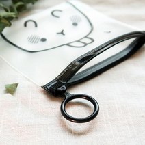 PVC 파우치S 반투명 미니 소품 정리 다용도