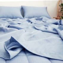 바숨 풍기여름 인견홑이불 슈퍼싱글(S/SS) 퀸(Q), 블루