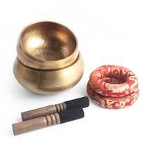 싱잉볼 티벳종 좌종 명상 요가 종 14.5 17.5cm 큰 사이즈, 1.싱잉볼 14.5cm