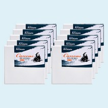 묶음 특가아트메이트모양캔버스 정사각형 15x15cm(10입)