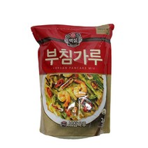 백설 부침가루 2kg, 1개