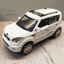 기아 KIA soul 소울 현대 스타렉스 자동차 모형 전시품 프라모델 다이캐스트, soul화이트