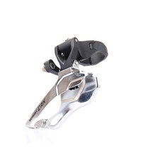 자전거부품SENSAH CRX 2 속도 MTB 자전거 앞 변속기 하이 클램프 34.9mm 듀얼 풀