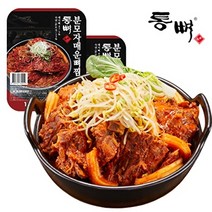 통뼈감자탕 [통뼈감자탕] 부산명가 분모자 매운뼈찜 1kg x 8팩 (총 8kg), 8개, 기타