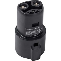 LENZ J1772-Tesla 충전 어댑터 80A/240 VAC 테슬라모델3 Y S X, 1개