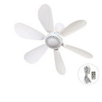 실링팬 타프팬 천장선풍기 대형팬 실링팬 효과샤오미-프리미엄 6 엽 천장 팬 에어 쿨러 걸이식 플매트, 02 US W Remote Control