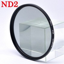 해외 KnightX ND4 8 16 중성 밀도 필터 소니 캐논 니콘 60d 2000d 18 200 700d dslr d70 d80 200d 49 52, 55mm