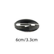 자동차 스티어링 휠 GT K 로고 커버 엠블럼 배지 데칼 스티커 기아 스포티지 리오 포르테 옵티마 스팅어 K3 K5 피칸토 씨드 소울, 06 D