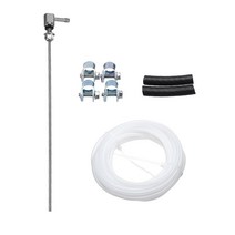 연료 탱크 40.5cm 연료 발신자 키트 스탠드 파이프 부품 픽업 클립 호스 교체 용 히터 Webasto Eberspacher