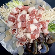 키조개 삼합구이 활전복 키조개관자 우삼겹 팽이버섯 캠핑 홈파티 조개구이, 1개