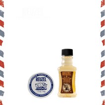 리우젤코리아 클레이 매트 포마드 1.3oz (35g) + 그루밍토닉 3.38oz (100ml), 1개