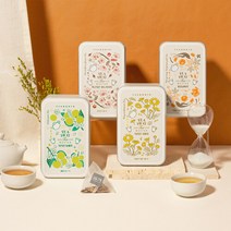 쌍계명차 [쌍계명차] 티허그티캔 12티백 4종택1, 지리산 돌배차 12티백