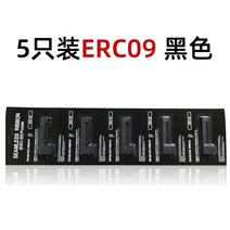 적용 SEAMLESSRIBBONE RC 09E 05 거치대 있음 종이 계기 마이크로 형 프린터기 잉크젯 2426199336, 1, 5개 색대 블랙 적용 ERC 09