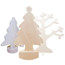 나무 꾸미기 모음 트리 흔들이 입체 DIY 만들기 수업 학교 방과후 교구 우드공예 아트 크리스마스 성탄절, 흔들나무, 1입