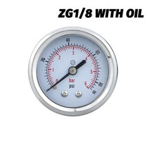 휠캡 tpms 젠더 자동차 휠 프로텍터 락볼트 Y50z 축 수압 게이지 스테인레스 스틸 쉘 스레드 연결 휴대용 진공 압력, 0-2.5Mpa+03