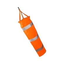 Airport Windsock Rip-Stop Outdoor Rainbow Wind With Reflective Belt, 01 WHITE