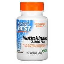 닥터스베스트 나토키나제 나토키나아제 2000 Fus 90 270 캡슐 Nattokinase, 90정, 1개, 90정