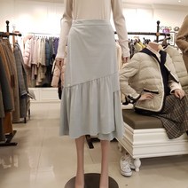 BCBG [올앤선드리]** 러블리 스커트** 올리브SK