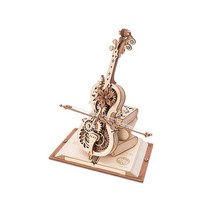 별별탐구생활 한글설명서 로보타임 매직첼로 AMK63 우드 퍼즐 Magic Cello ROKR, 199피스
