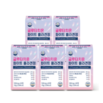 웰리즈 먹는 글루타치온 화이트 콜라겐정 500mg X 60정, 6개
