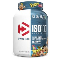 Dymatize ISO100 Whey Isolate Fruity Pebbles 다이마타이즈 ISO100 웨이 프로틴 파우더 후르티 페블스 1.4kg