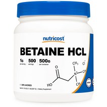 베타인 HCI 파우더 500g 1병, 단품, 1개