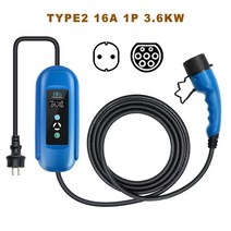 점프스타터 가정용 완속충전기 번개쎈놈 픽셔sae j1772 type 1 iec62196, 16a 3.6kw type2