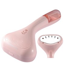 핸드헬드 의류 스티머 스팀 다리미 가정용 휴대용 소형 옷 주름 살균 기계 전기 클리너, [02] Pink, [01] 미국