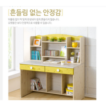 국산 어린이책상세트 초등학교책상 초등생 책상 주니어 아동 학생 학생용 신학기 아이방 고급, 오크&화이트