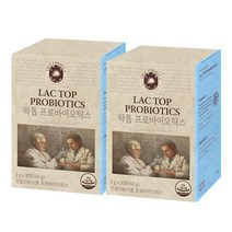 트루포뮬러 락톱 프로바이오틱스 2박스(2개월) (유산균 증식 및 유해균 억제 배변활동 원활 장 건강 도움), 2개, 2g