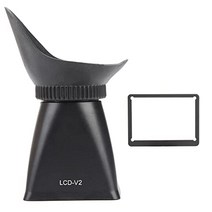카메라 줌 뷰파인더 렌즈 액세서리 2.8x lcd 화면 돋보기 뷰어(sunshade extender hood 포함) nikon for sony(v2 플러그)