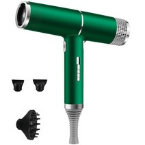 1200W 냉온풍 블로우 헤어 드라이어 전문 스타일링 도구 살롱 및 가정용 열풍기, [06] Diffuserx1 Nozzlex2