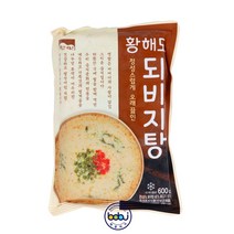 [고향] 냉동식품 추천 황해도 콩비지 되비지탕 600g, 1개