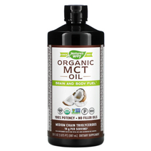 [핫딜][오늘출발][887ml] 네이쳐스웨이 MCTOIL Mct 엠씨티 엠시티 MTC 무향 먹는 코코넛 오일 풀링, 887ml x 1개, 1개