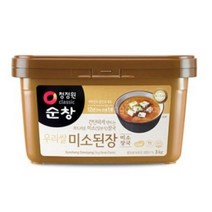 [정원] 청정원 순창 우리쌀 미소장국 미소된장 3kg, 1개