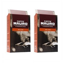 Mauro Espresso De Luxe Ground Coffee 마우로 디 럭스 에스프레소 그라운드 커피 250g 2팩, 2개